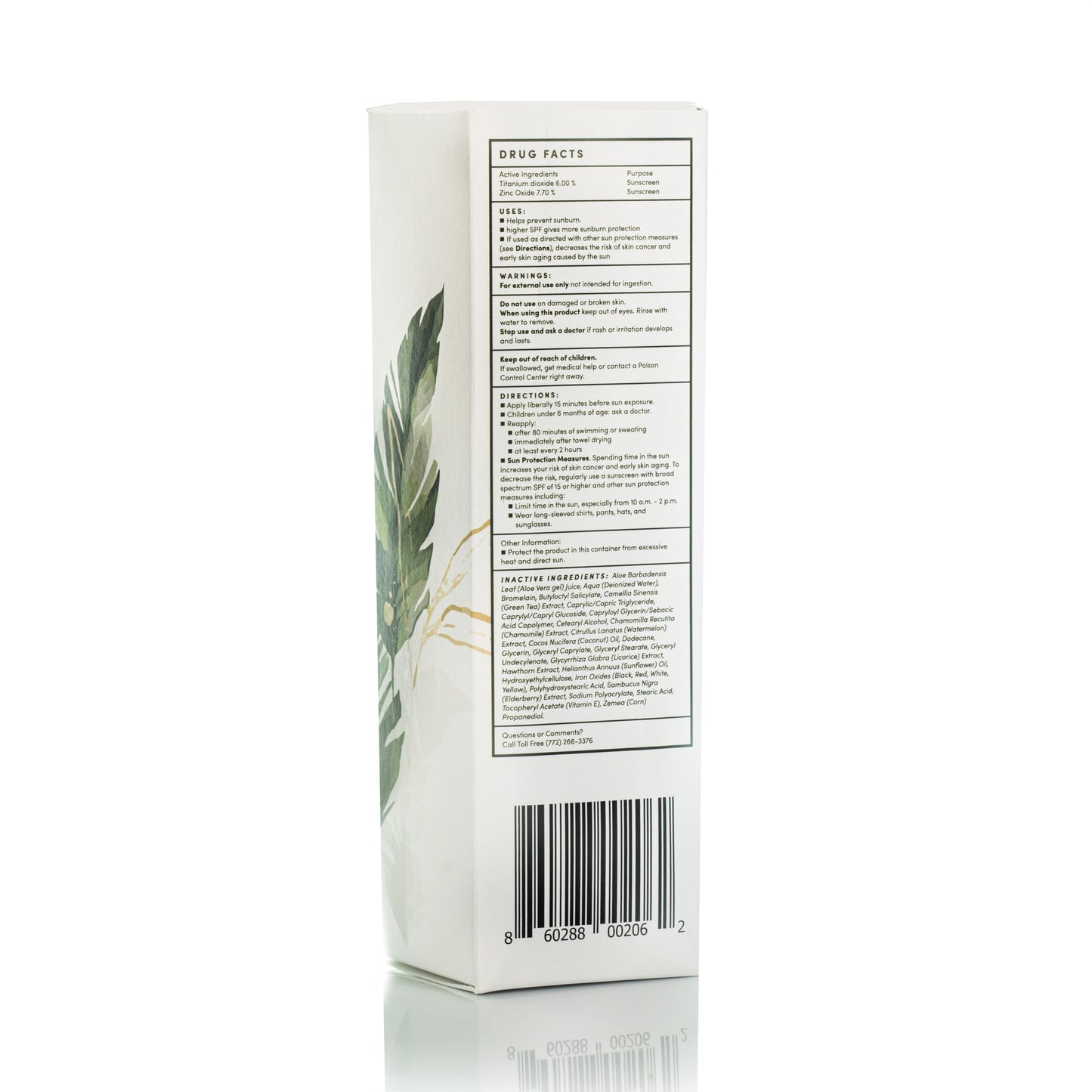 Dermaka Lightly Tinted Mineral Sunscreen SPF 42 – Anti-Aging Face Moisturizer with Zinc Oxide & Aloe Vera – Water Resistant, Non-Greasy & Reef Safe for Sensitive Skin – 3.4 oz