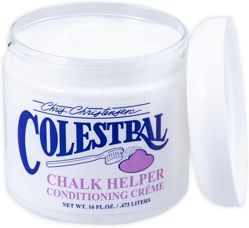 Chris Christensen Colestral Chalk Helper - Professional Conditioning Crème for Dogs, Restores Moisture | 16 oz Jar