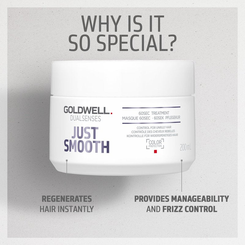 Goldwell Dualsenses Just Smooth Taming 60sec Treatment 200mL