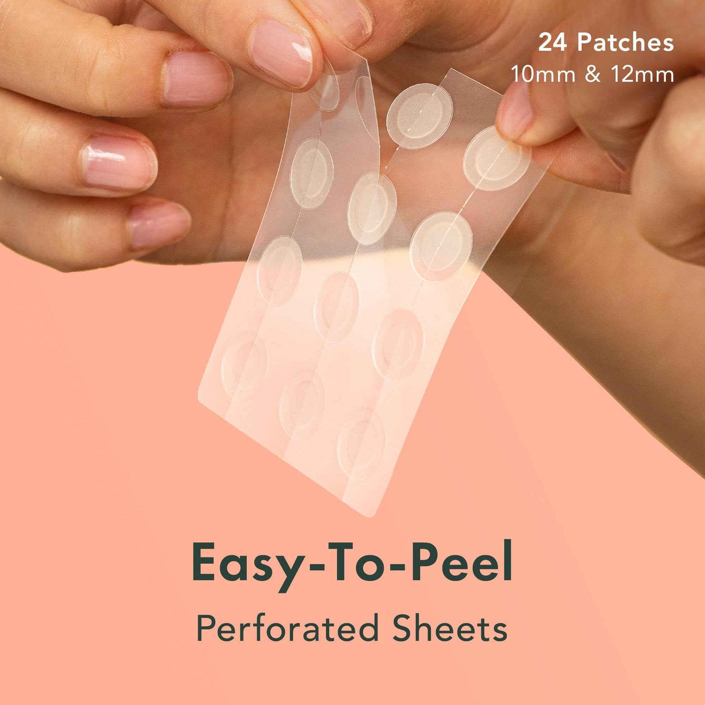 Rael Pimple Patches, Invisible & Microcrystal Spot Cover - Hydrocolloid Acne Pimple Patch for Face, Zit and Blemish, Breakouts, Korean Skin Care (33 Count)