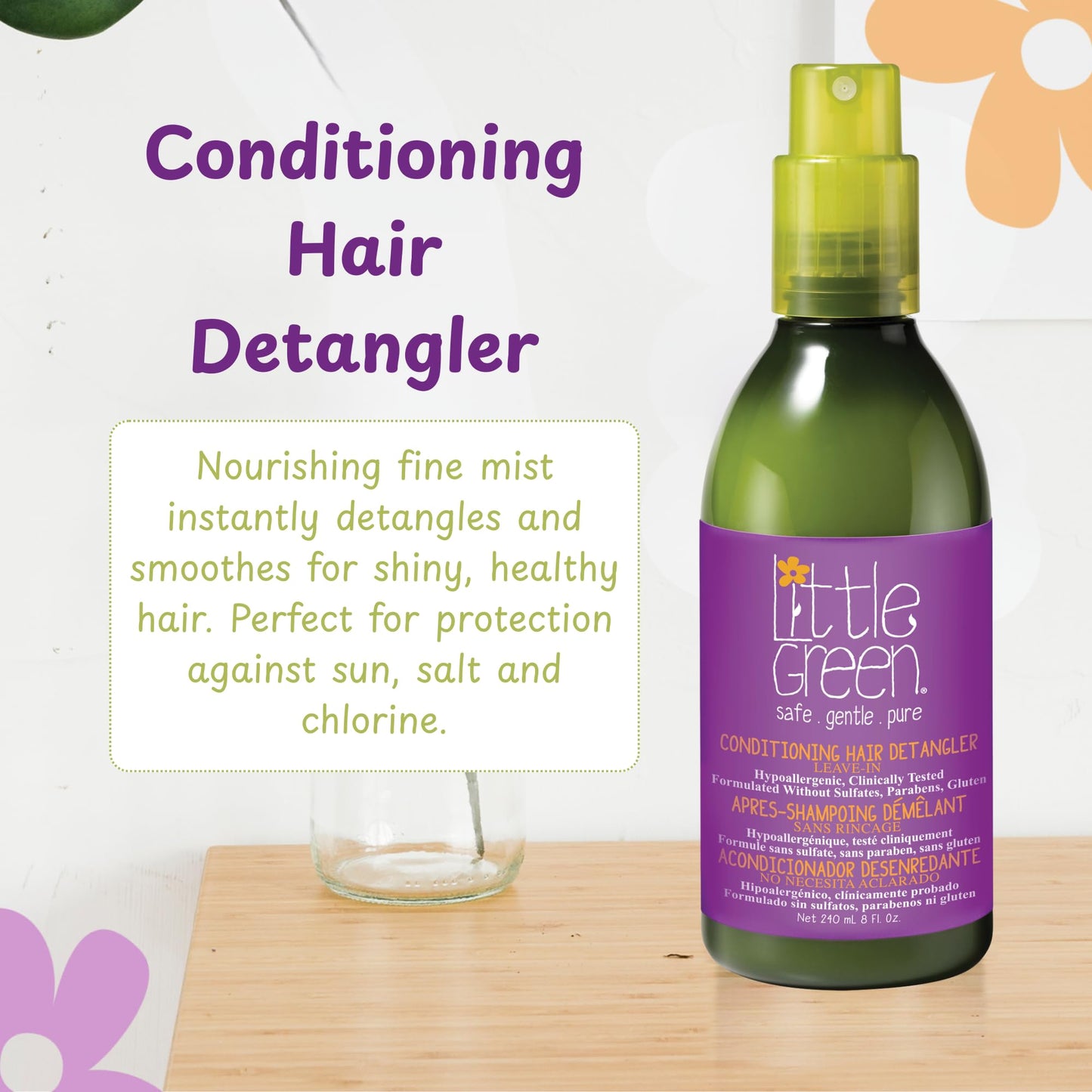 Little Green Kids Cleanse, Protect n' Tame Kit