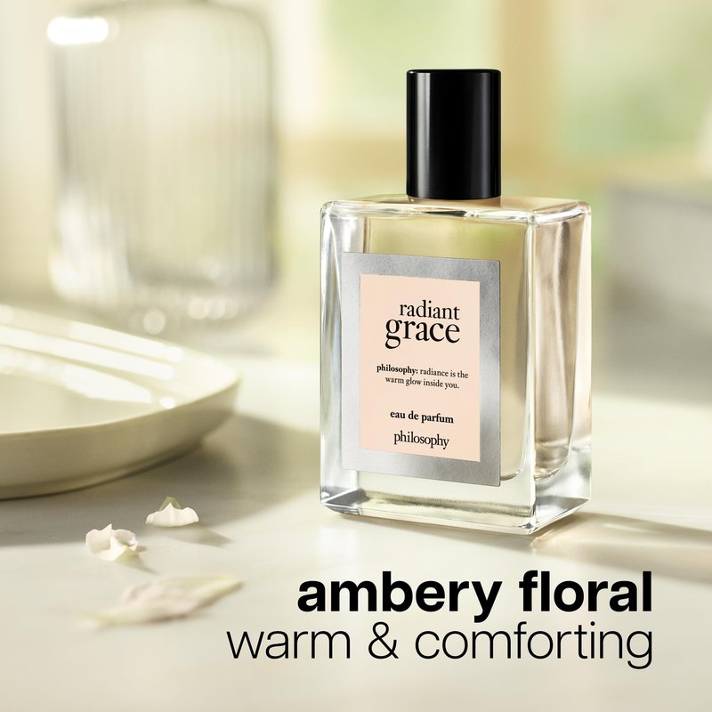 philosophy amazing grace perfume trio gift set- clean & floral women's perfume - with notes of bergamot, muguet & musk - long lasting fragrance