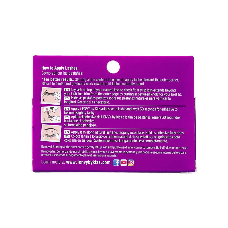 i•ENVY 3D Collection Eyelashes Multiangle & Volume (KPEI121) 3 Pack