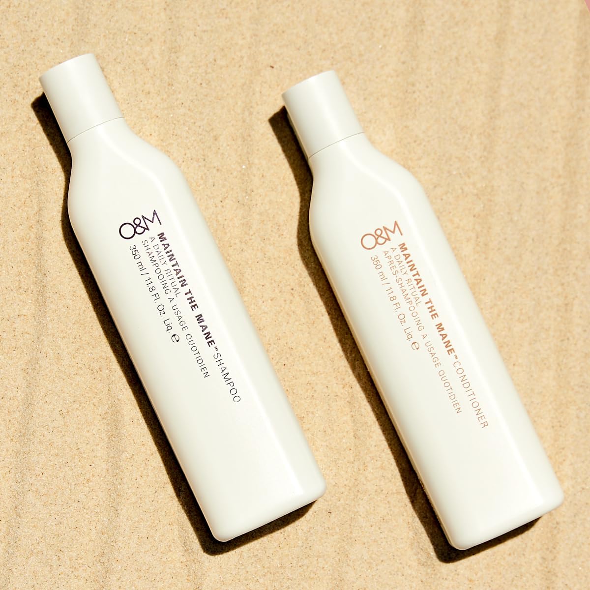 O&M Maintain the Mane Hair Conditioner, Daily Hydrating Conditioner, All Hair Types, Organic Shea Butter, Vitamin E, Vitamin A, Amino Acids, Sulfate Free, Vegan, Cruelty Free, Made in Australia, 350ml