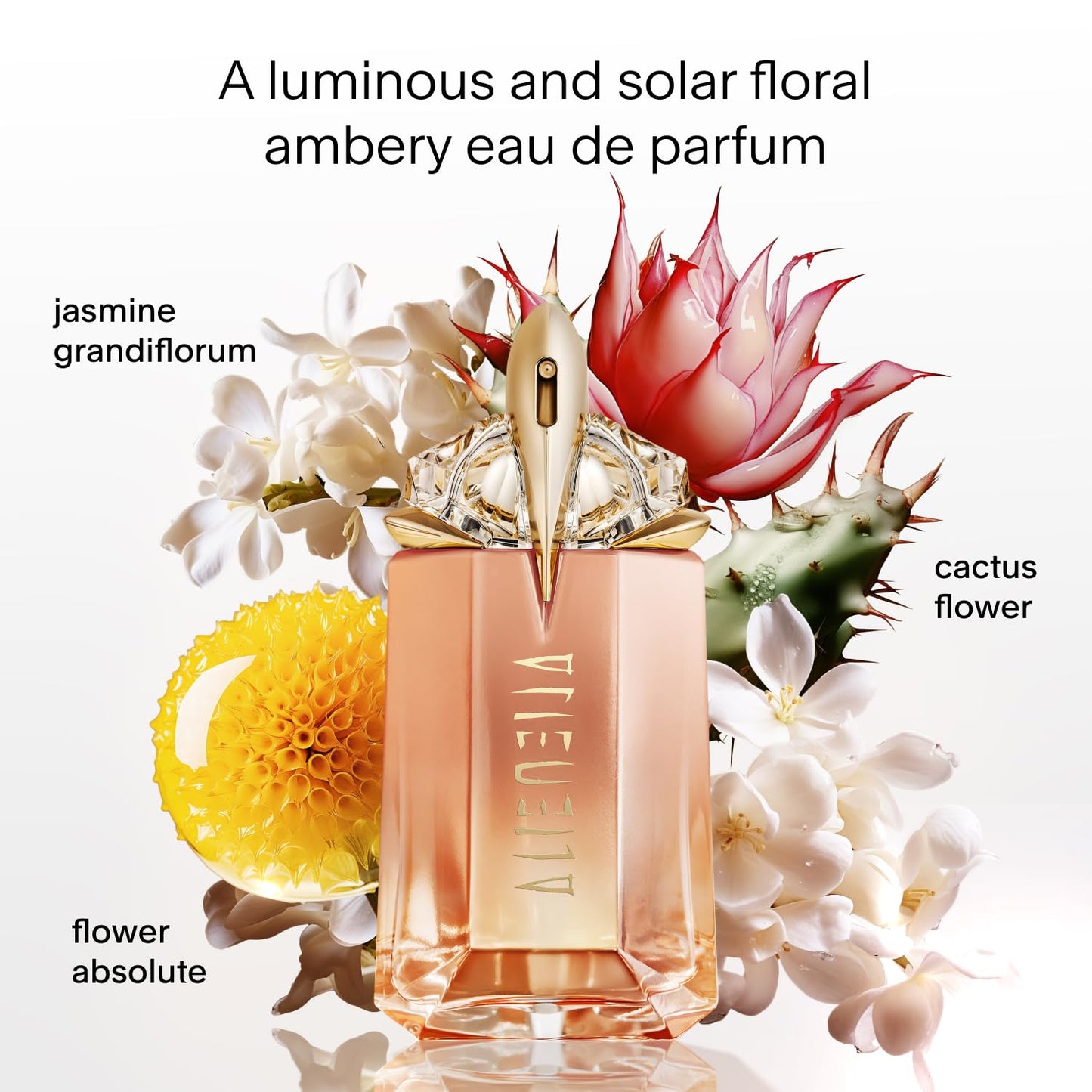 Mugler - Alien Goddess Supraflorale - Eau de Parfum - Floral Ambery Womens Perfume - With Cactus Flower, Jasmine & Everlasting Flower Accords - 2.0 Fl Oz