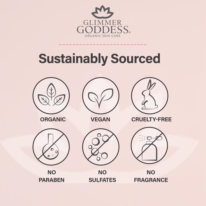 Glimmer Goddess Shimmer Body Butter with Organic Whipped Shea Butter for Hydration, Moisturizing & Silky Natural Glow - Bronze Super, 4 oz