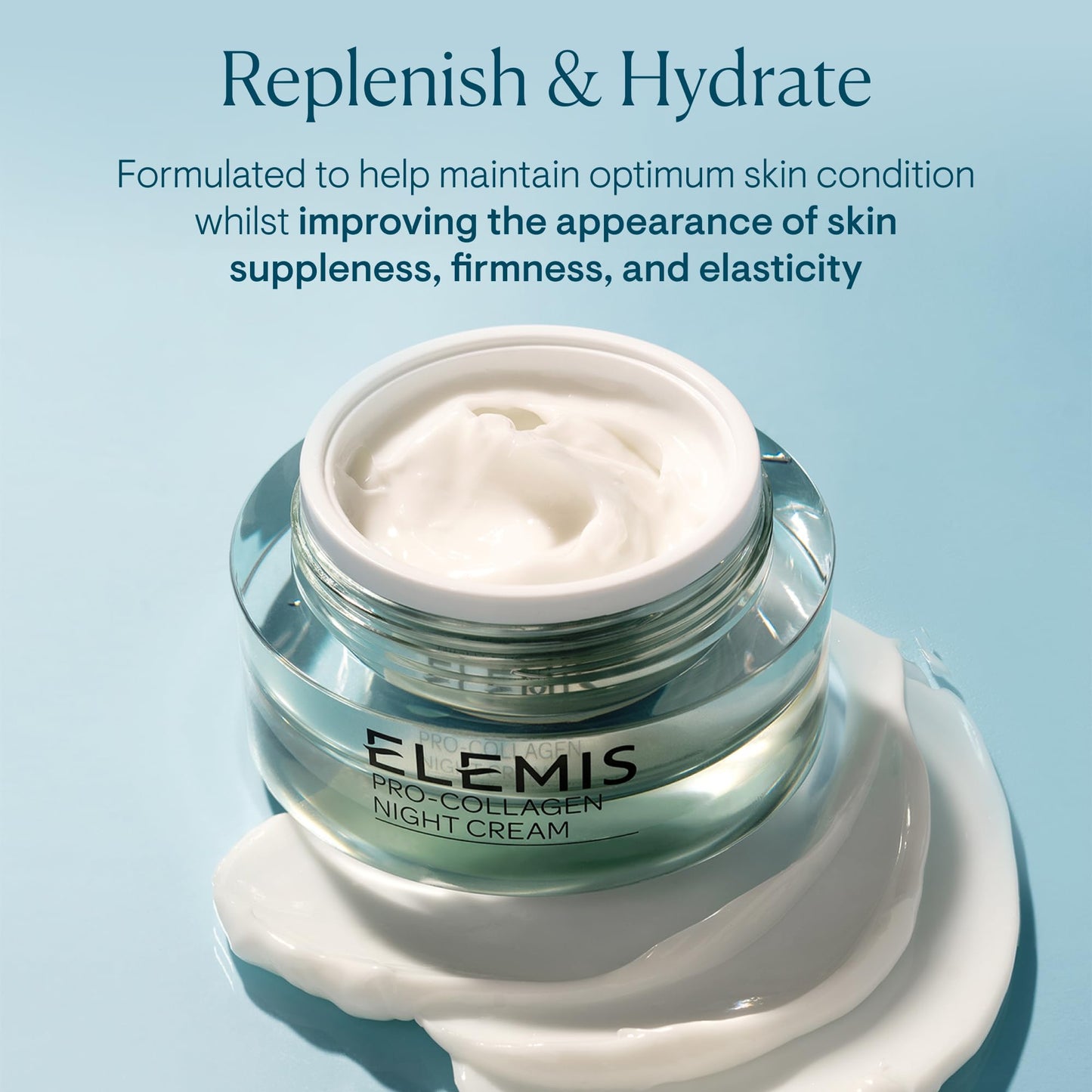 ELEMIS Pro-Collagen Night Cream for Face, Ultra Rich Moisturizer, 50ml