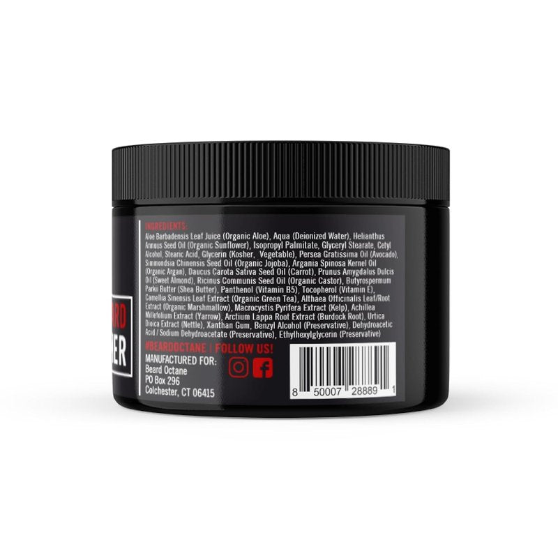 Beard Octane Leave-In Conditioner for Men | Soften & Moisturize Coarse Beards with Argan Oil - Unscented, 4 oz