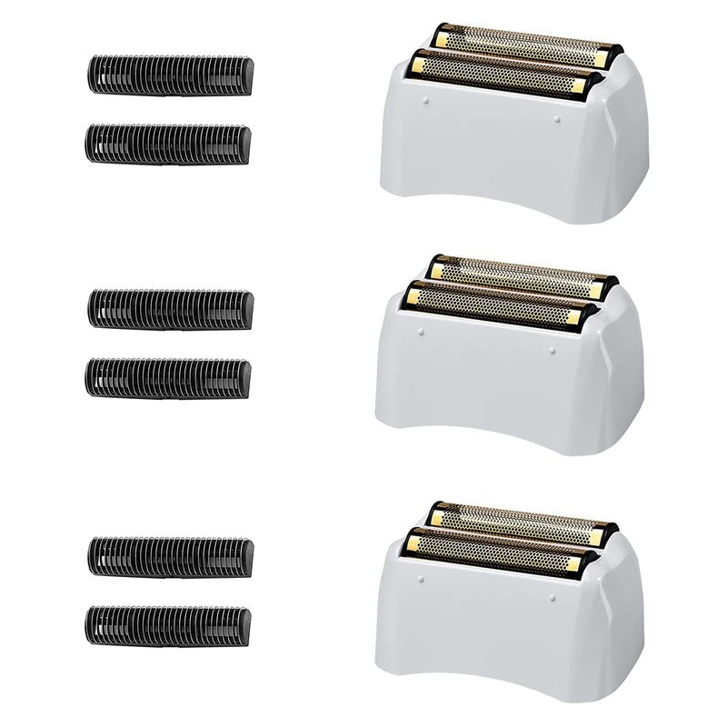 3 Packs Pro Shaver Replacement Foil and Cutters Compatible With Andis #17155 & #17150#17200 Shaver Pro Foil