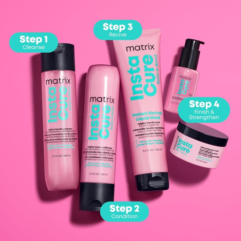 Matrix Instacure Bond Oil - Professional Hair Repair for Mega Damaged Hair | Strengthening Treatment