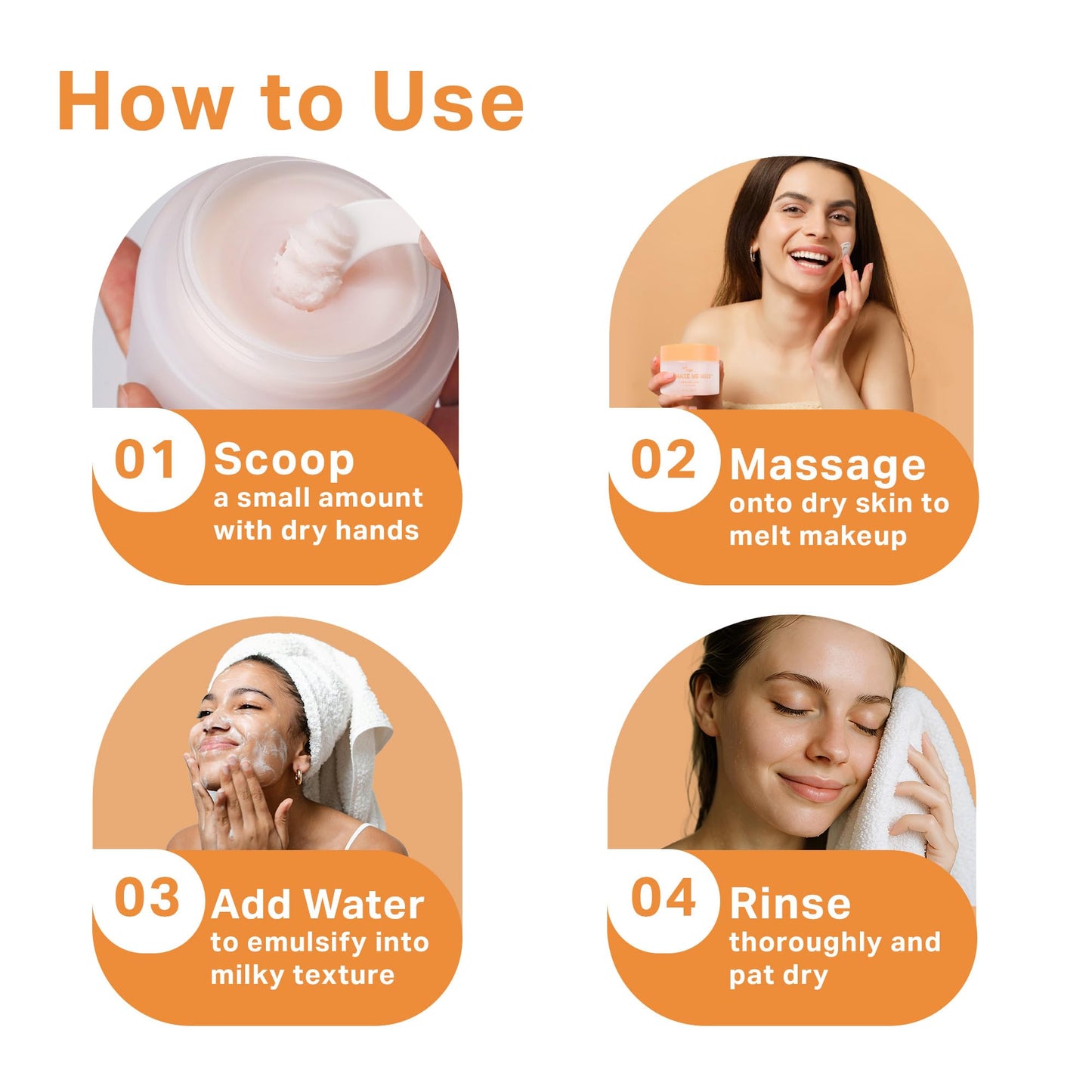 SoloVegan You Make Me Melt Cleansing Balm, Waterproof Makeup Remover, Face Cleanser, Oil Based Cleanser, Korean Skincare