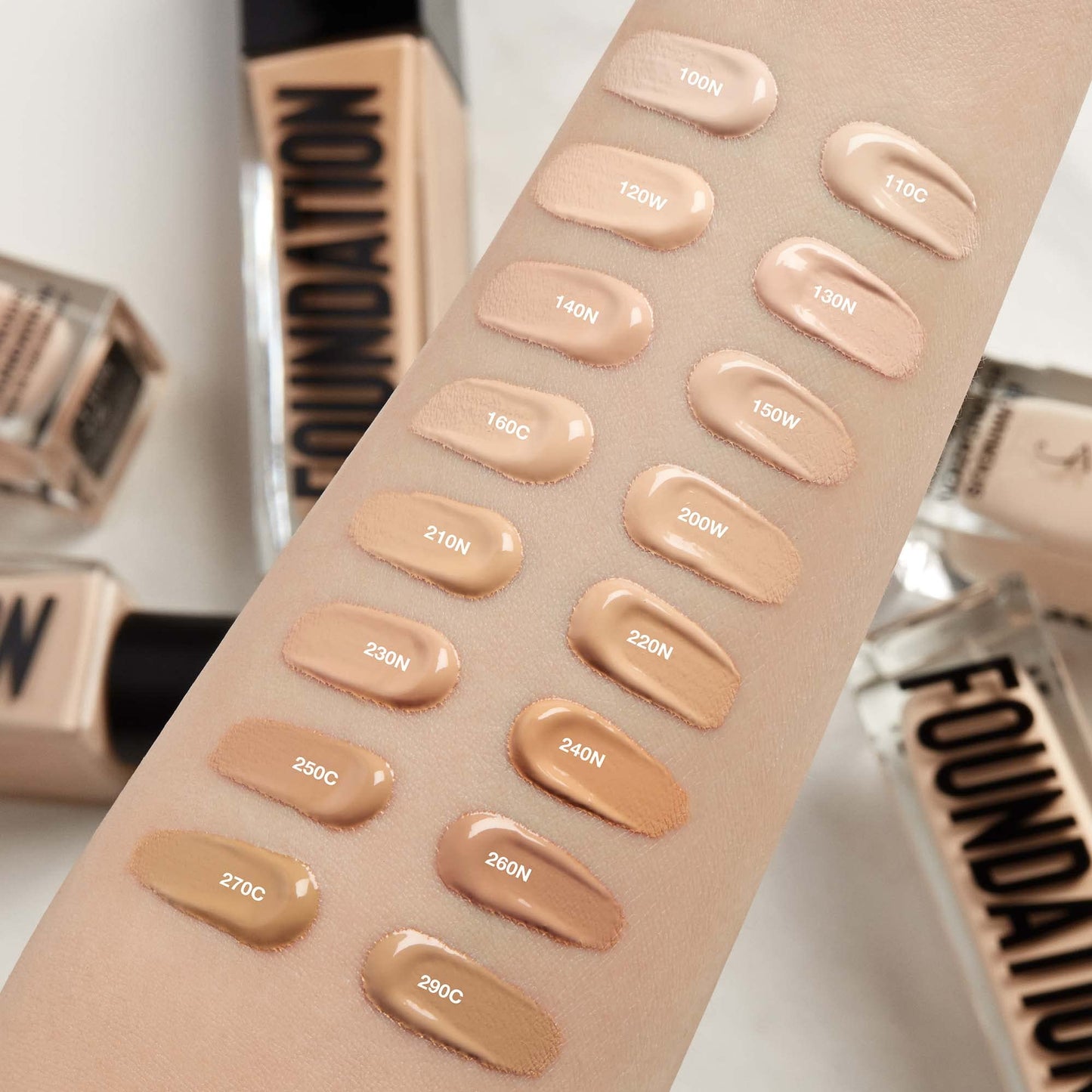Anastasia Beverly Hills Luminous Foundation - Water-Resistant Long-Wear Face Makeup, Lightweight Glow-Boosting Formula for All Skin Types - 200W