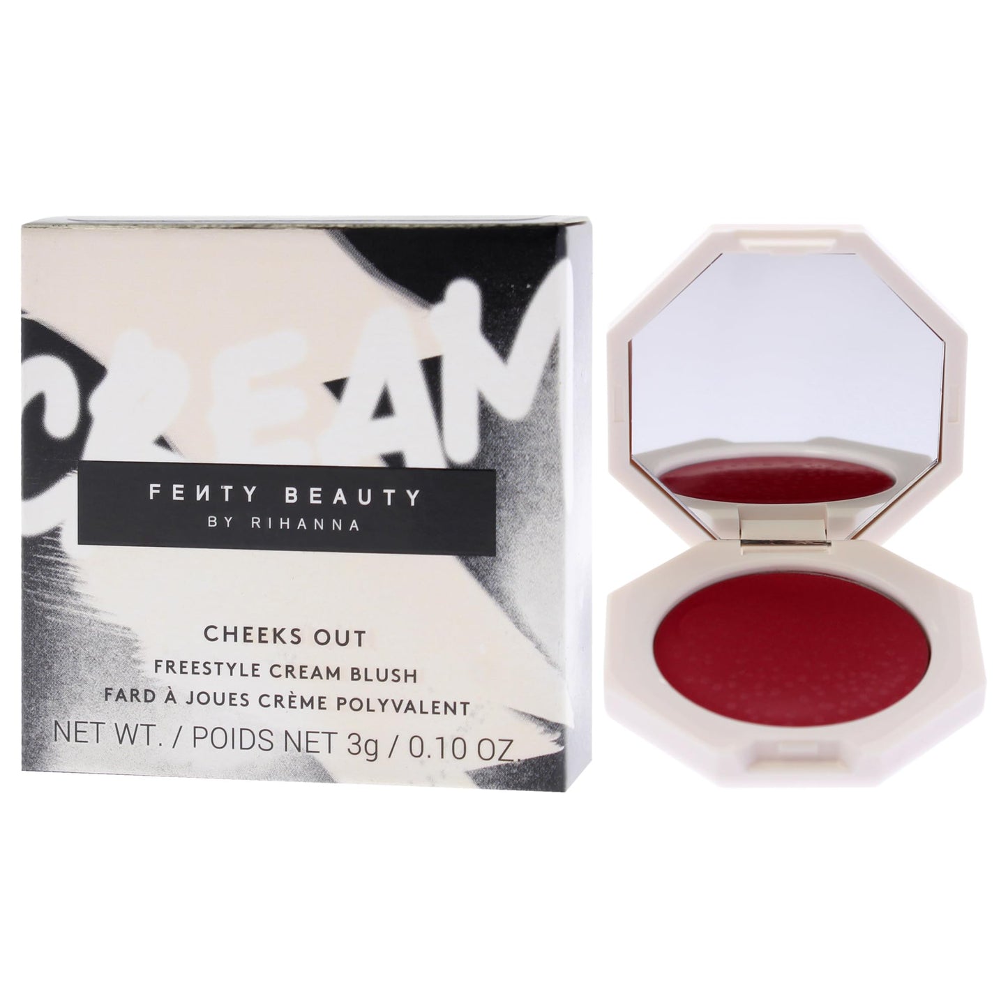 Cheeks Out Freestyle Cream Blush - Summertime Wine by Fenty Beauty for Women - 0.1 oz Blush