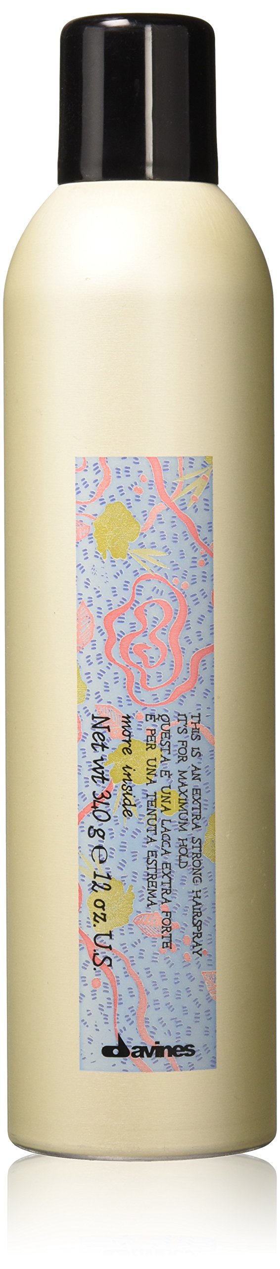 Davines This is an Extra Strong Hairspray, Maximum Hold Formula for All Day, Residue-Free Styling And Control, 12 Fl. Oz.