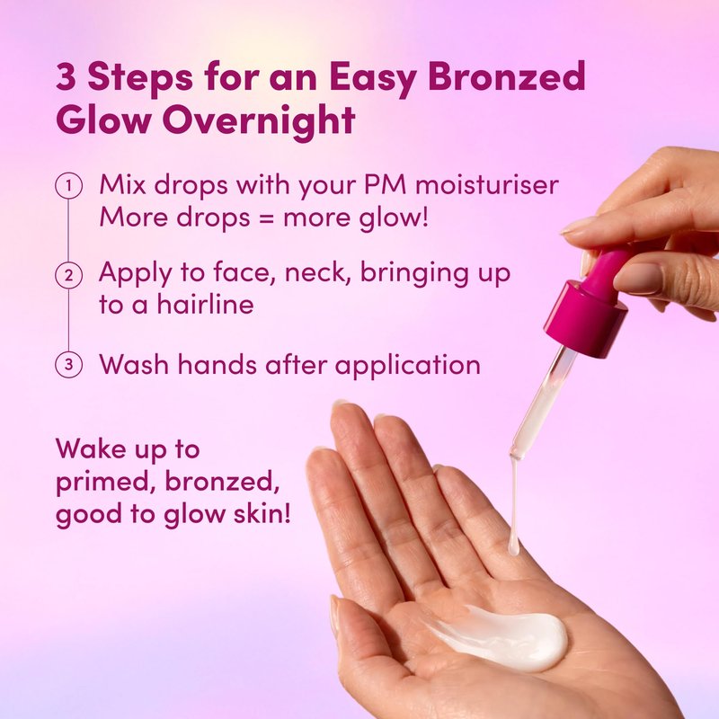 Coco & Eve Self Tanning Drops (Medium) - Customizable Gradual Face Tanner, Hydrating Bronzing Drops with Hyaluronic Acid for a Natural, Glowing Sunless Tan, Vegan, Cruelty Free | 1 Fl Oz