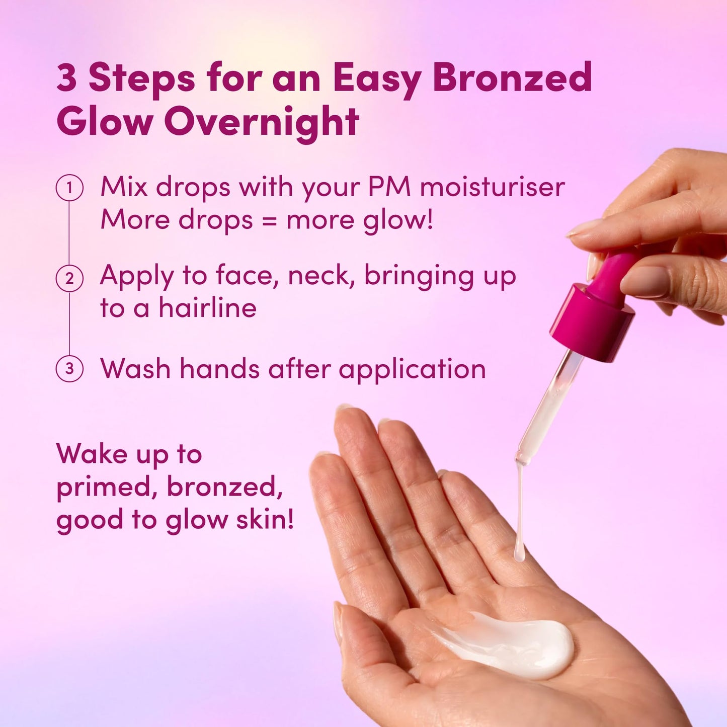 Coco & Eve Self Tanning Drops (Medium) - Customizable Gradual Face Tanner, Hydrating Bronzing Drops with Hyaluronic Acid for a Natural, Glowing Sunless Tan, Vegan, Cruelty Free | 1 Fl Oz