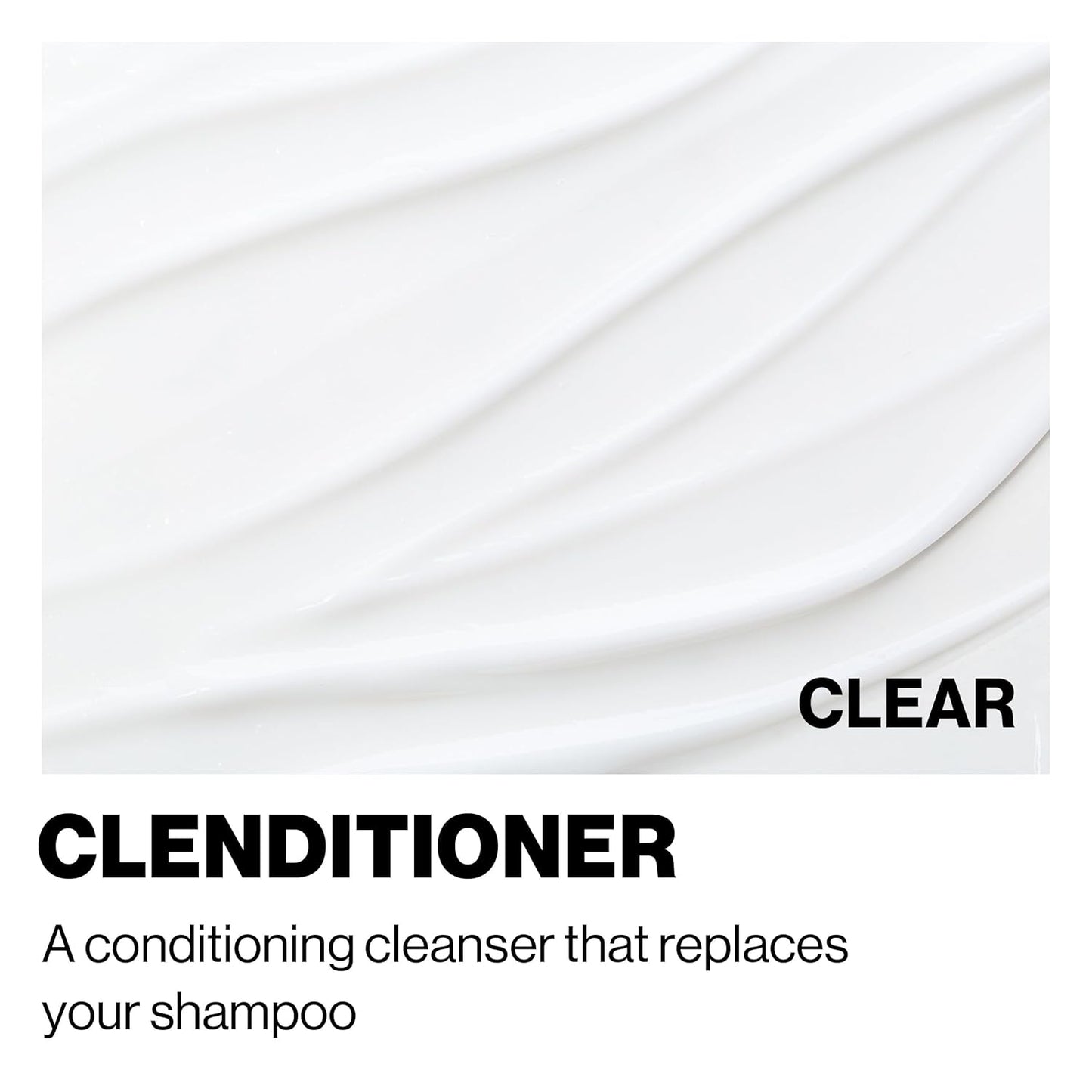 Keracolor Clenditioner Cleansing Conditioner - Color Protecting Keratin-Infused Hair Cleanser | Clear, 2 Sizes Available