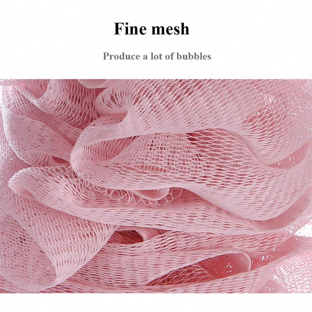 Back Brush Long Handle for Shower Sponges for Women,Back Shower Scrubber Loofah On A Stick Lufa with Long Handle