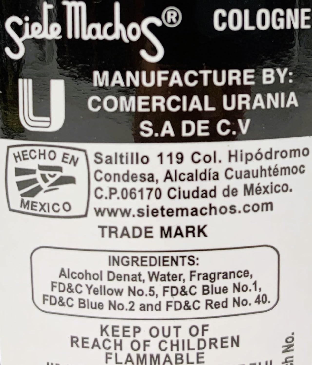 Urania Original Cologne - 33.82 oz | Long-Lasting Fragrance for Men