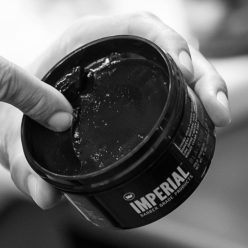 Imperial Barber Pomade, Blacktop, 2 oz