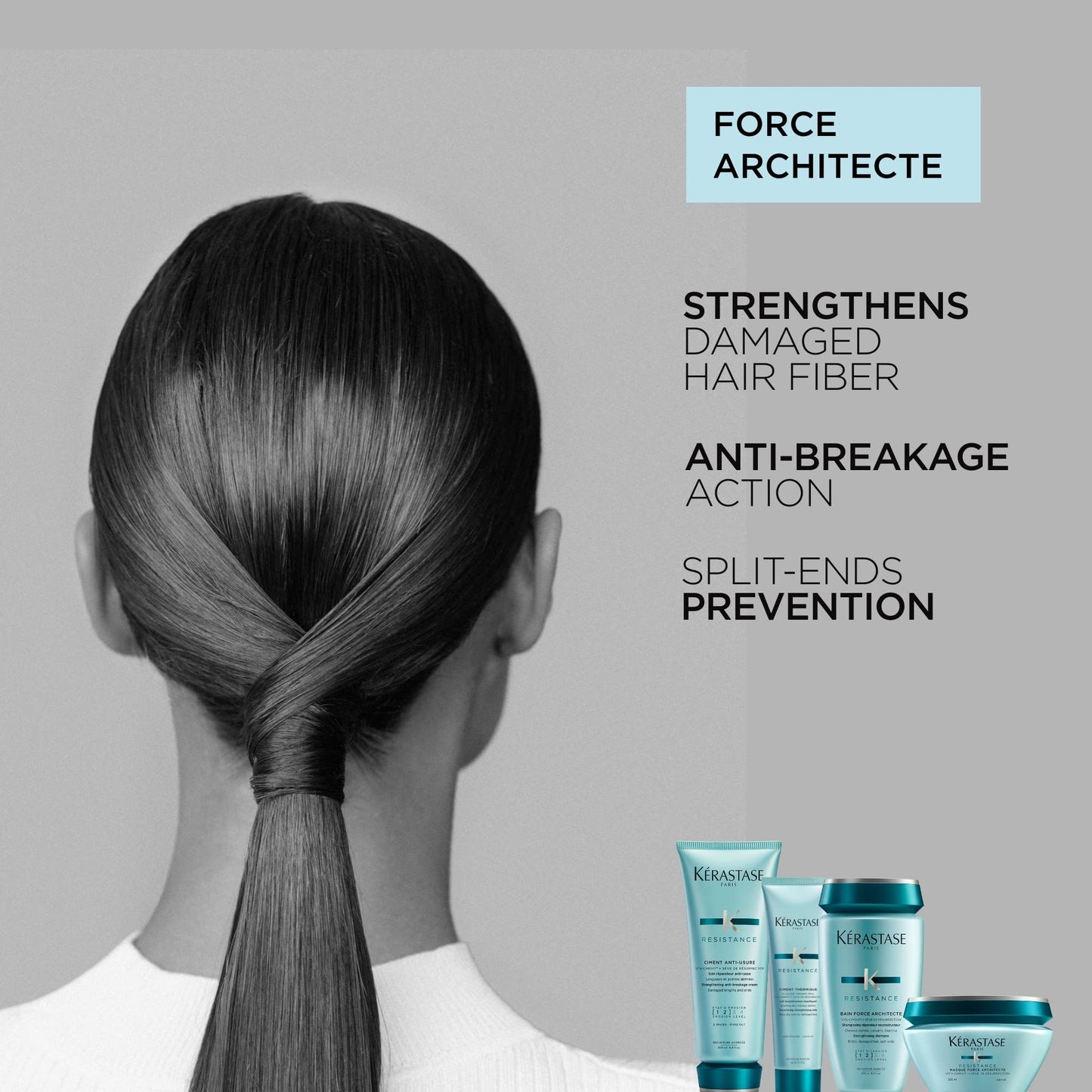Resistance Masque Force Architecte Masque by Kerastase for Unisex - 6.8 oz Masque