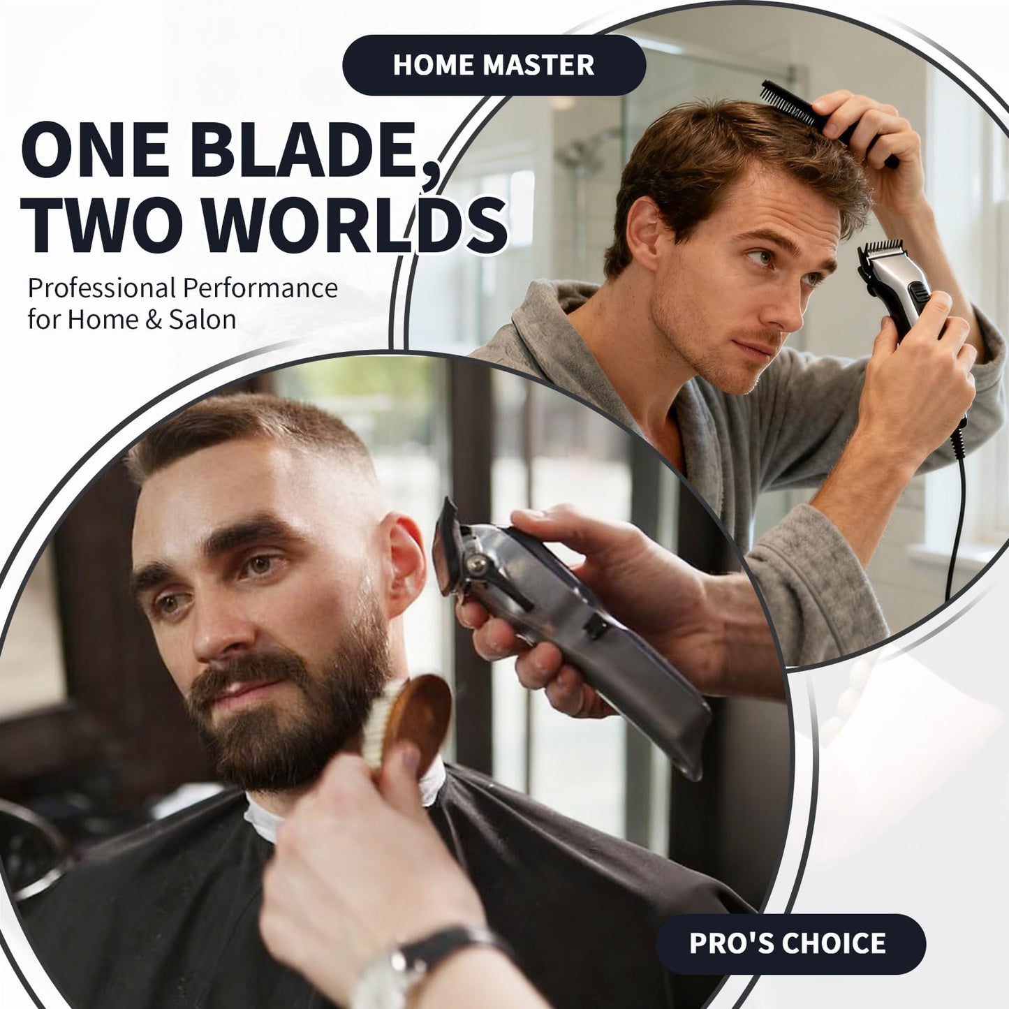Professional 3 Hole Standard Clipper Replacement Blade Compatible with Wahl Designer, Senior, Cordless Designer, and Pilot clippers (3 Pack)