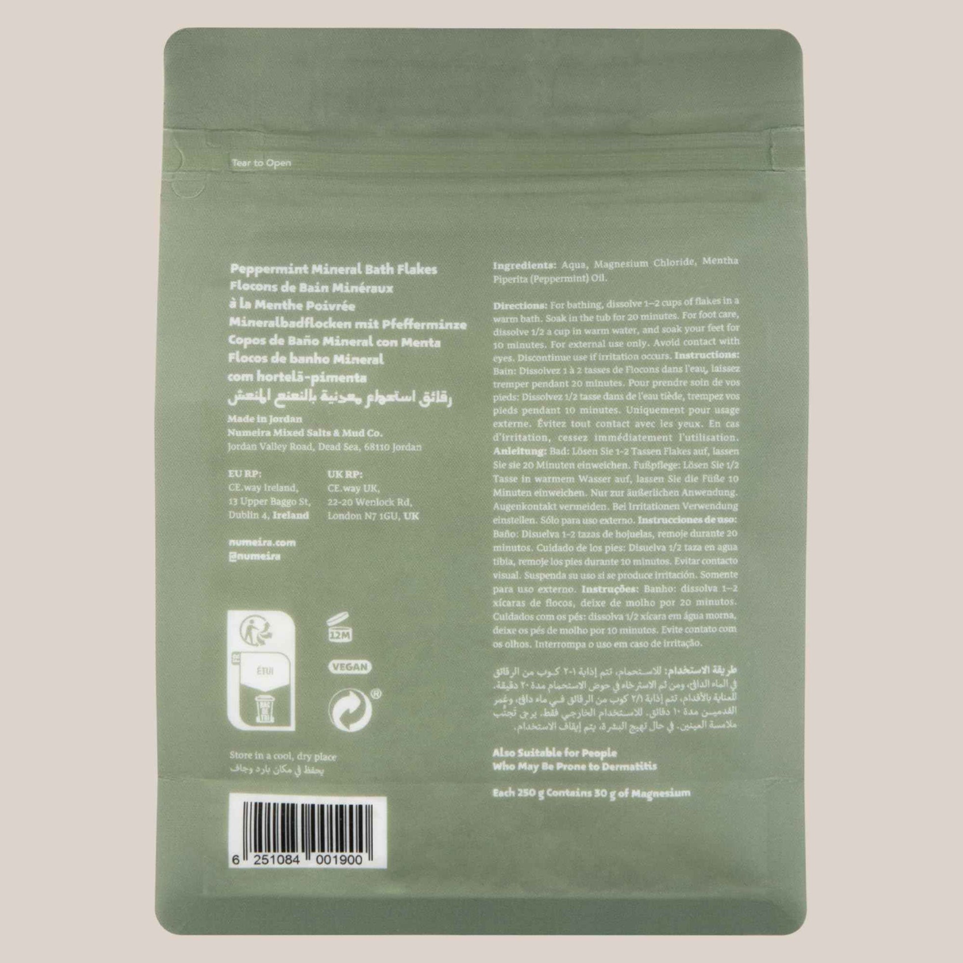 Peppermint Dead Sea Magnesium Flakes