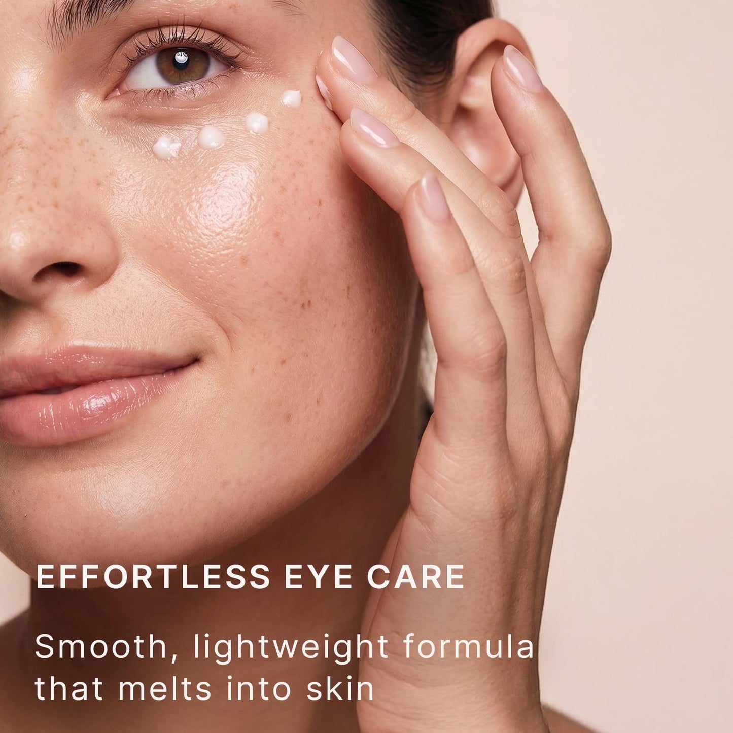 Beauty by Earth Caffeine Eye Cream for Puffiness & Bags Under Eyes - USA Made with Natural & Organic Ingredients, Under Eye Cream for Dark Circles with Glycerin & Vitamin E, Brightens & Refreshes