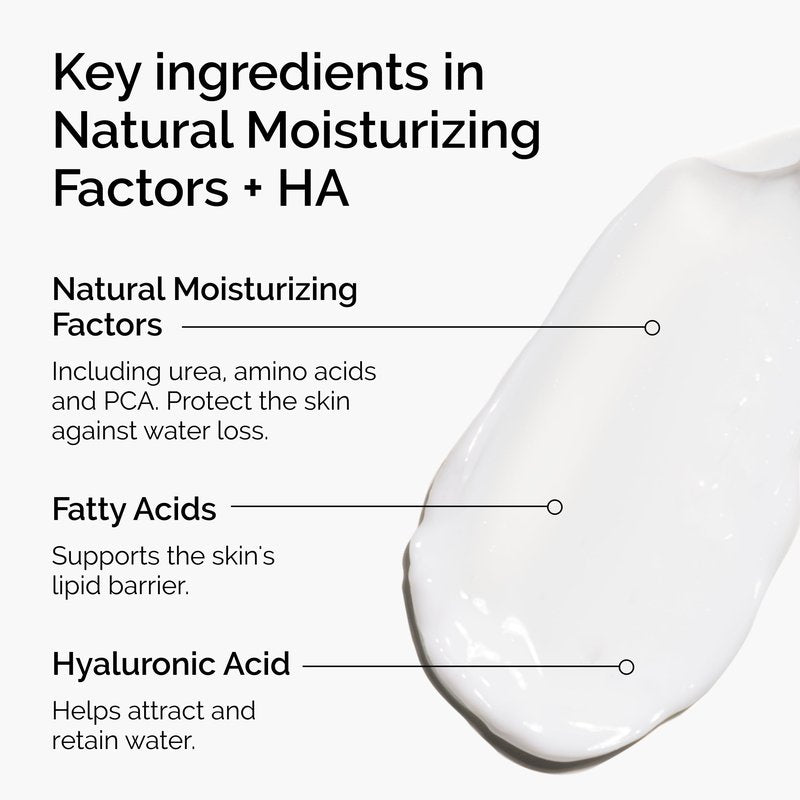 The Ordinary Natural Moisturizing Factors + Hyaluronic Acid, Lightweight Hydrator for Skin Barrier Support & Hydration, 3.4 Fl Oz (Pack of 2)