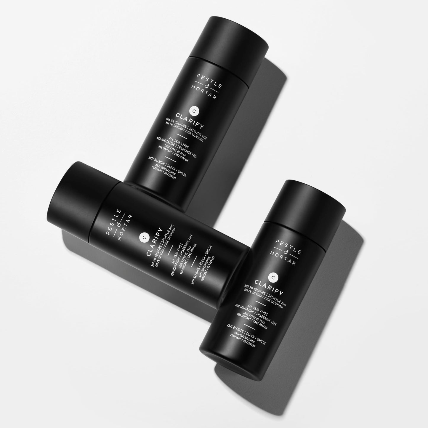 Pestle & Mortar Clarify 2% Salicylic Acid Toner, Acne Treatment and Clear Breakouts, Facial Exfoliant to removes Excess Oil, 2.7 oz