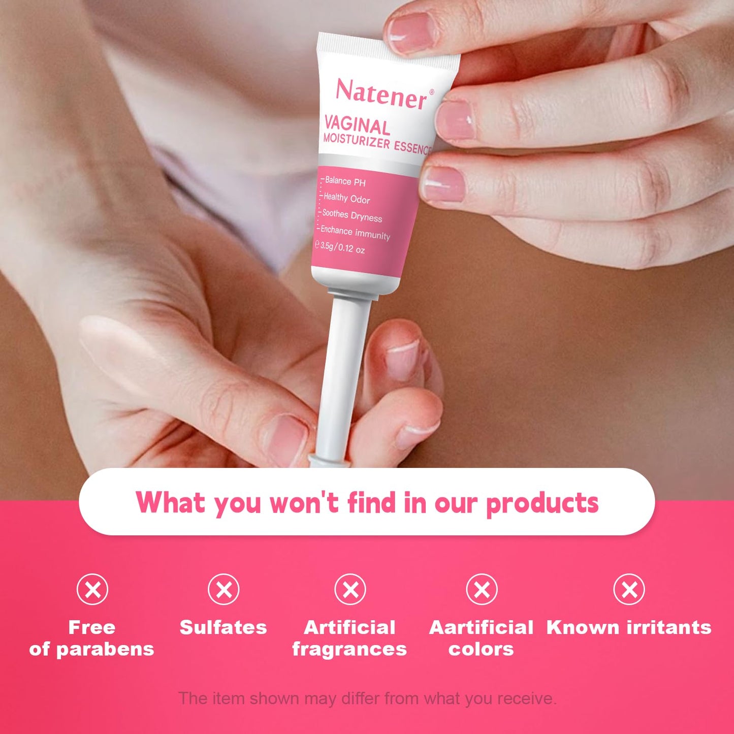6 in 1 Intimate Moisturizer with 37.5mg Hyaluronic Acid - Support Intimate Moisturizing, Soothing, Health Odor, Tightening, PH Balance, Immune | Niacinamide + Probiotics + Propolis + Centella Asiatica