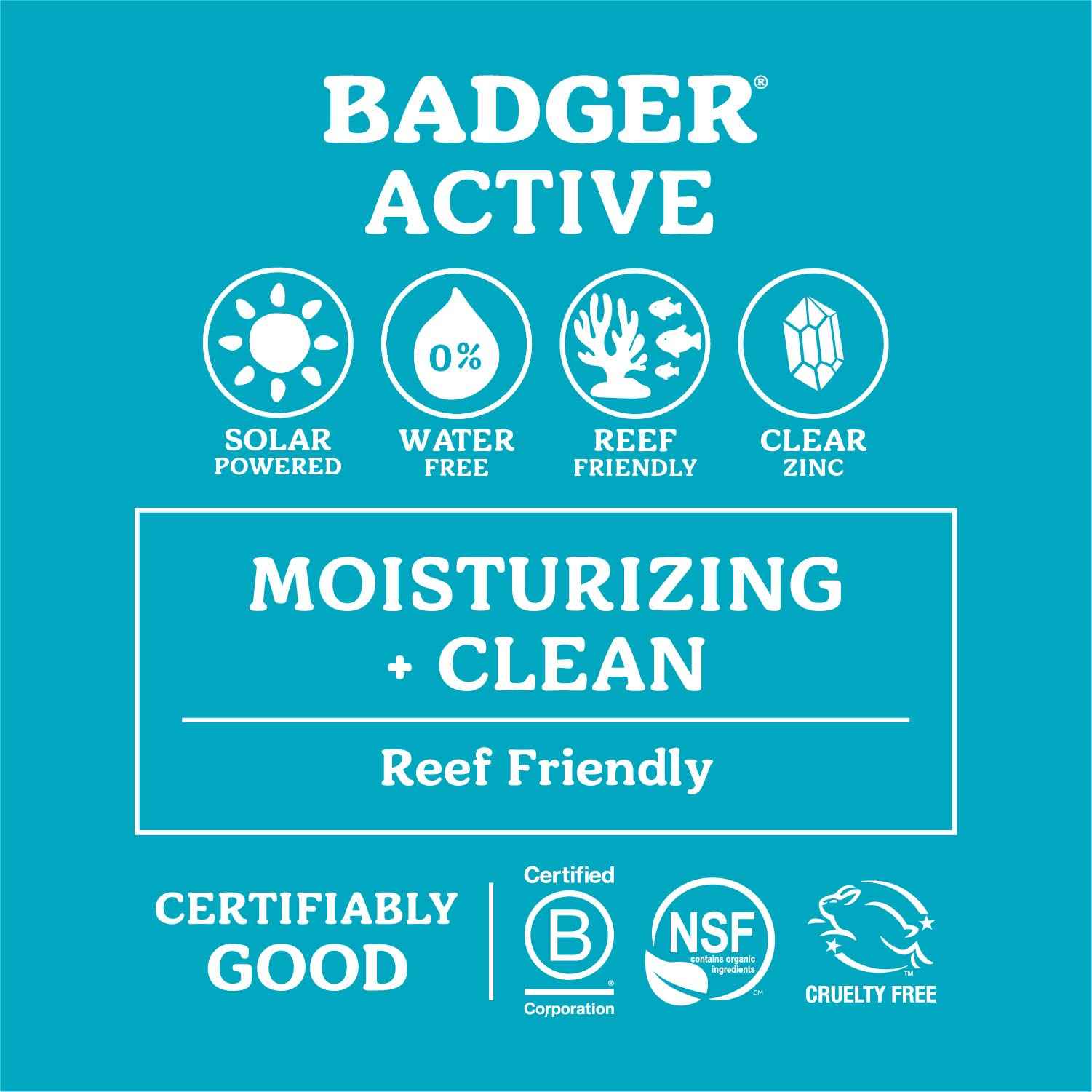 Badger Mineral Sunscreen Lip Balm SPF 15, Reef Safe, Zinc Oxide, Unscented, Travel Size, SPF Lip Balm Sunscreen Stick, .15 oz 4-Pack