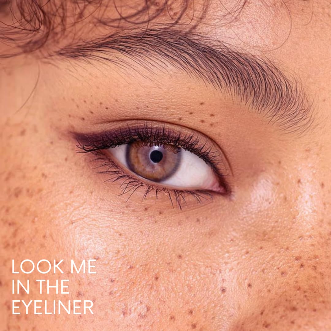 Haute Minute Makeup Mini Everlasting Eyeliner, Smooth Glides Eyeliner Pencil, Longwearing Eye Makeup, Vegan - Black