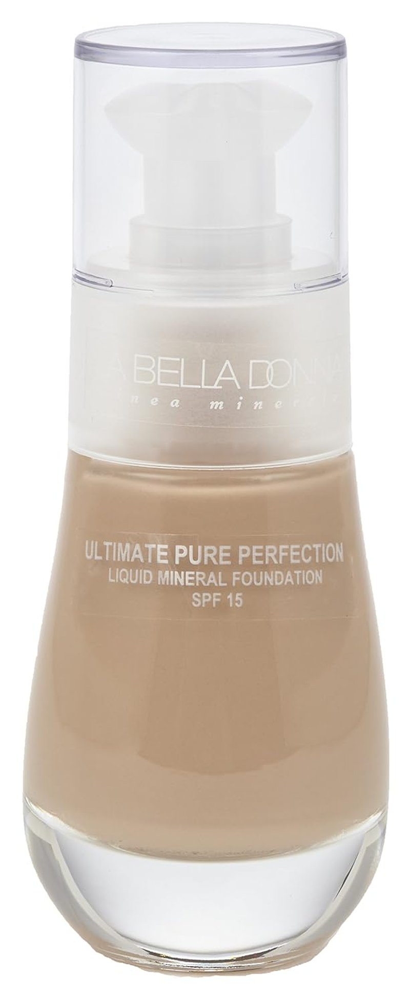 La Bella Donna Liquid Mineral Foundation SPF 15 - Ultimate Pure Perfection for Flawless Skin