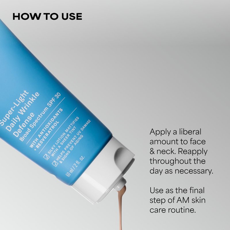 Paula's Choice RESIST Super-Light Daily Wrinkle Defense Mineral Sunscreen, SPF 30 Face Sunscreen for Oily Skin, Matte Tinted Face Moisturizer, UVA/UVB Protection, Fragrance-Free, 2 Fl Oz