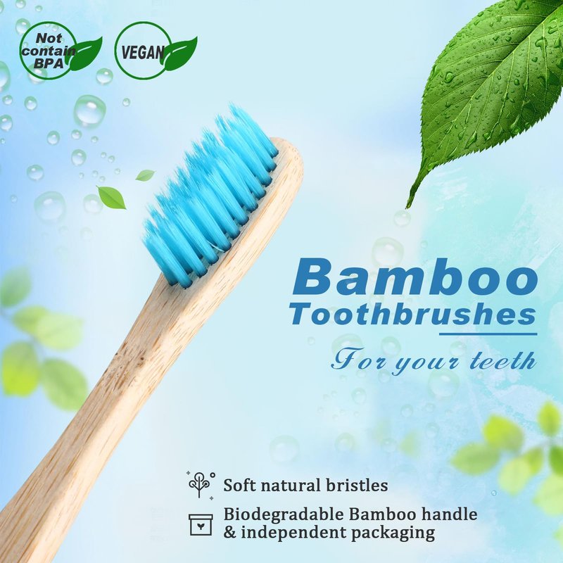 Sieral 120 Pcs 6.9 Inch Bamboo Toothbrush with Toothpaste Individually Wrapped Disposable Toothbrushes Travel Toothbrush Kit for Hotel Homeless Shelter Camping and Travel, 12 Colors