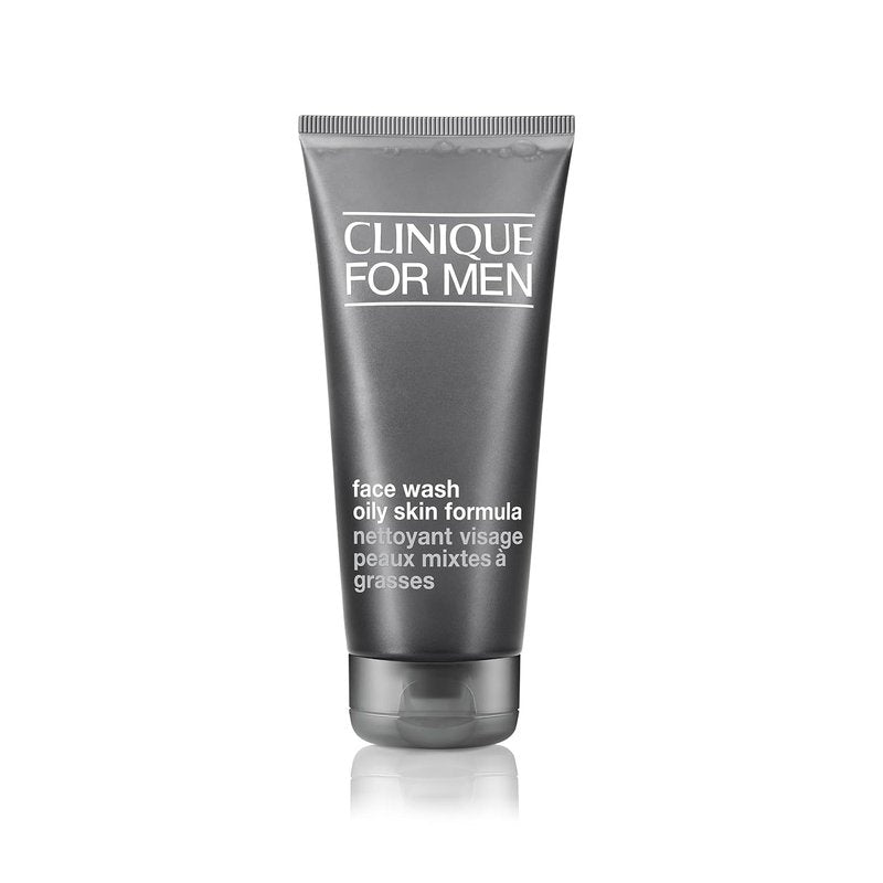 Clinique For Men Oil Control Face Wash - Shine Reducing Cleanser | 6.7 Fl Oz for Normal to Oily Skin