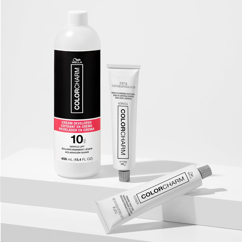 COLORCHARM Cream Hair Color Developer | 10 Volume | For Optimal Gray Blending and Rich Multi-Dimensional End Results | 7.8 Fl Oz (Pack of 1)
