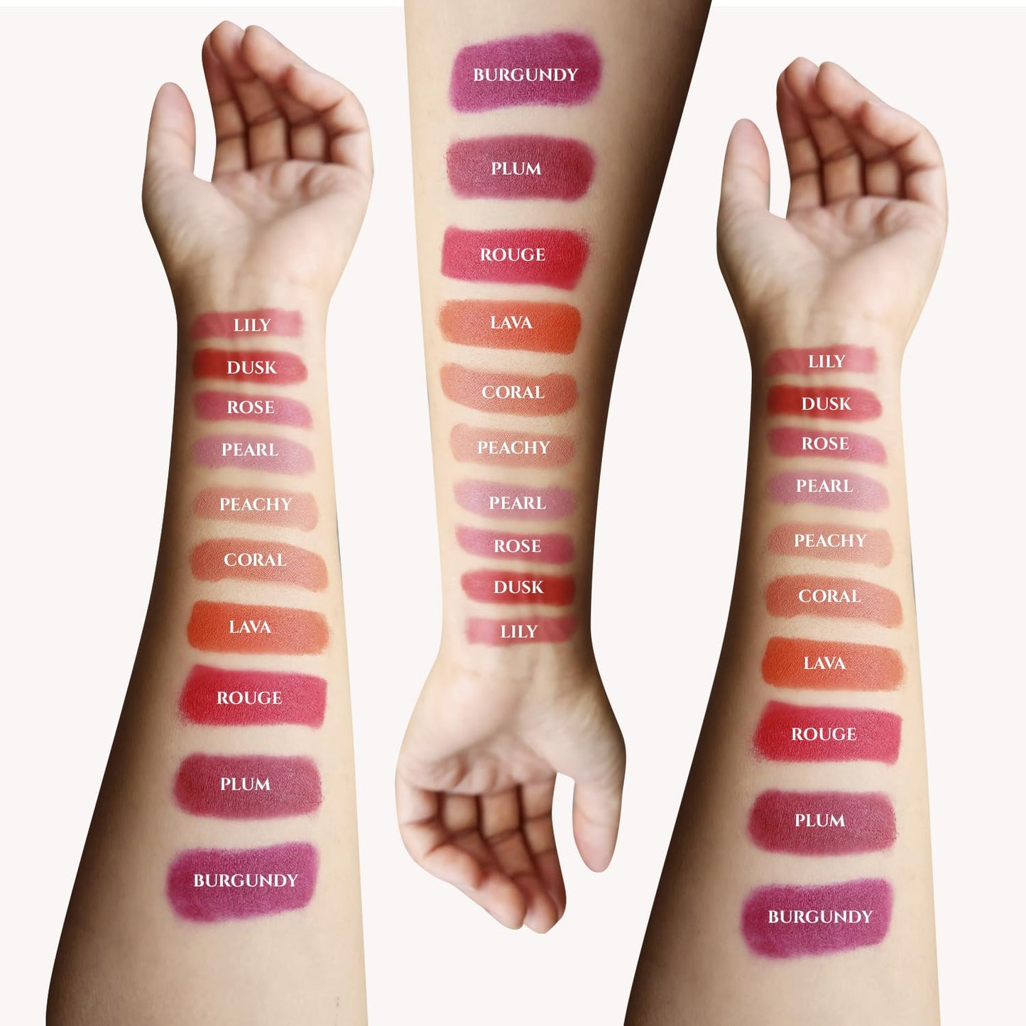 Luxury by Sofia 2 in 1 Lipstick Lipliner Retractable Pencil Semi Matte, Vegan, All Natural, Cruelty Free