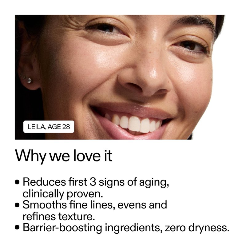 The INKEY List Starter Dual Retinol Serum 1 Fl Oz, 0.5% Amisol Trio & 0.2% Symrelief, Gentle Skin Renewal, Smooths Fine Lines, Hydration & Barrier Protection, Suitable for Sensitive Skin