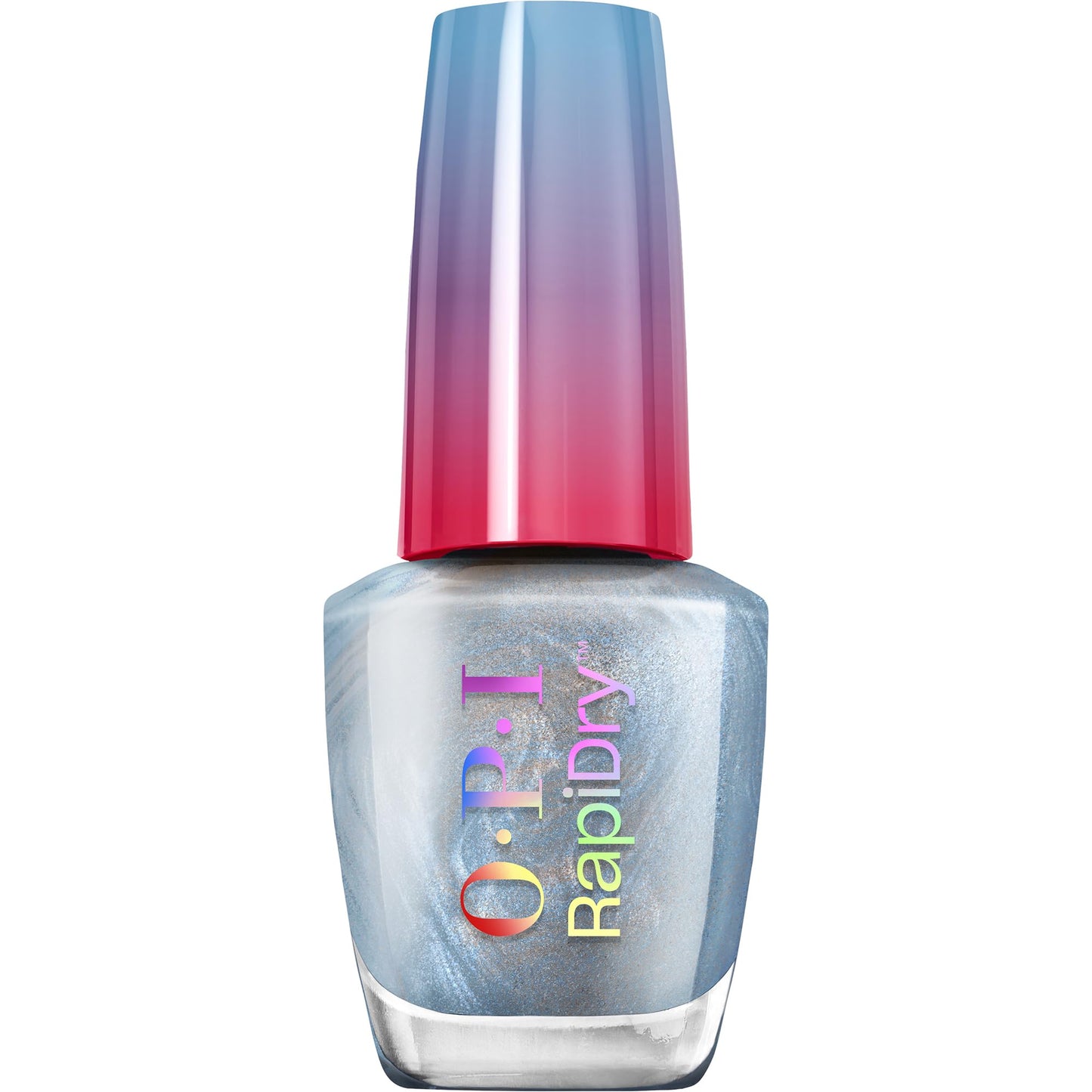 OPI RapiDry Freeze n’ Thank You | Opaque Soft Blue Metallic Quick Dry Nail Polish | Vegan, Smudge Proof, Fast Drying