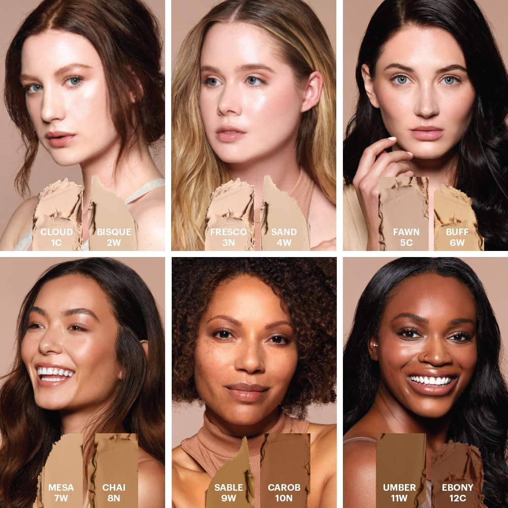 Glo Skin Beauty HD Mineral Foundation Stick, Buildable Coverage, Umber 11W