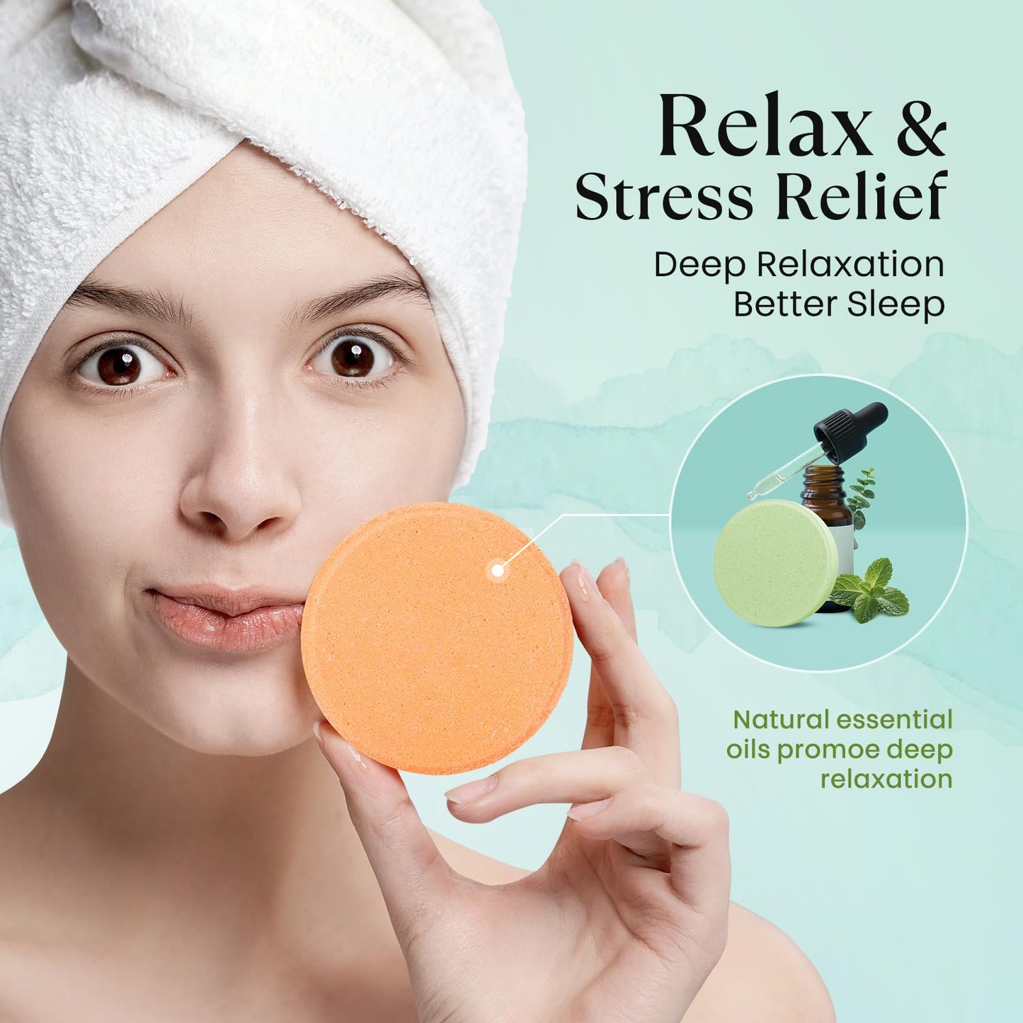 Bofuoos Shower Steamers Aromatherapy, Birthday Gift for Women Teen Girl Mom