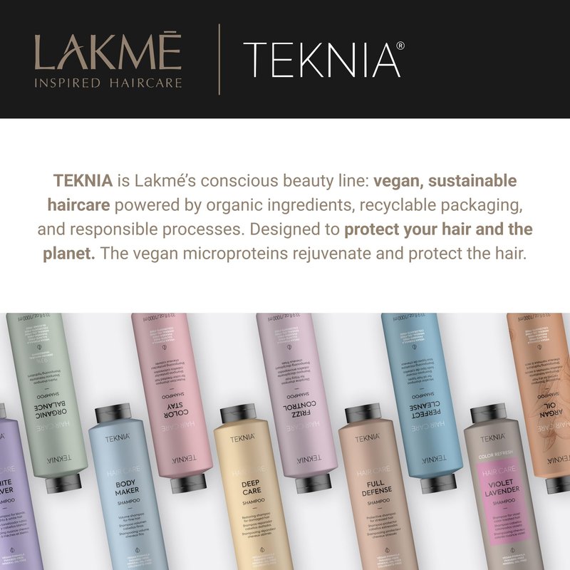 Lakmé Teknia Grey Lilac Creative Color Hair Mask, Color Depositing Conditioner for Lightened Hair, 8.5 Fl Oz