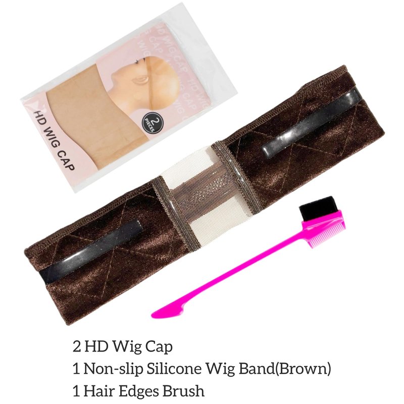 Cospack Wig Grip Band for Women: Non Slip Silicone Wig Grip Adjustable Secure Fi123456