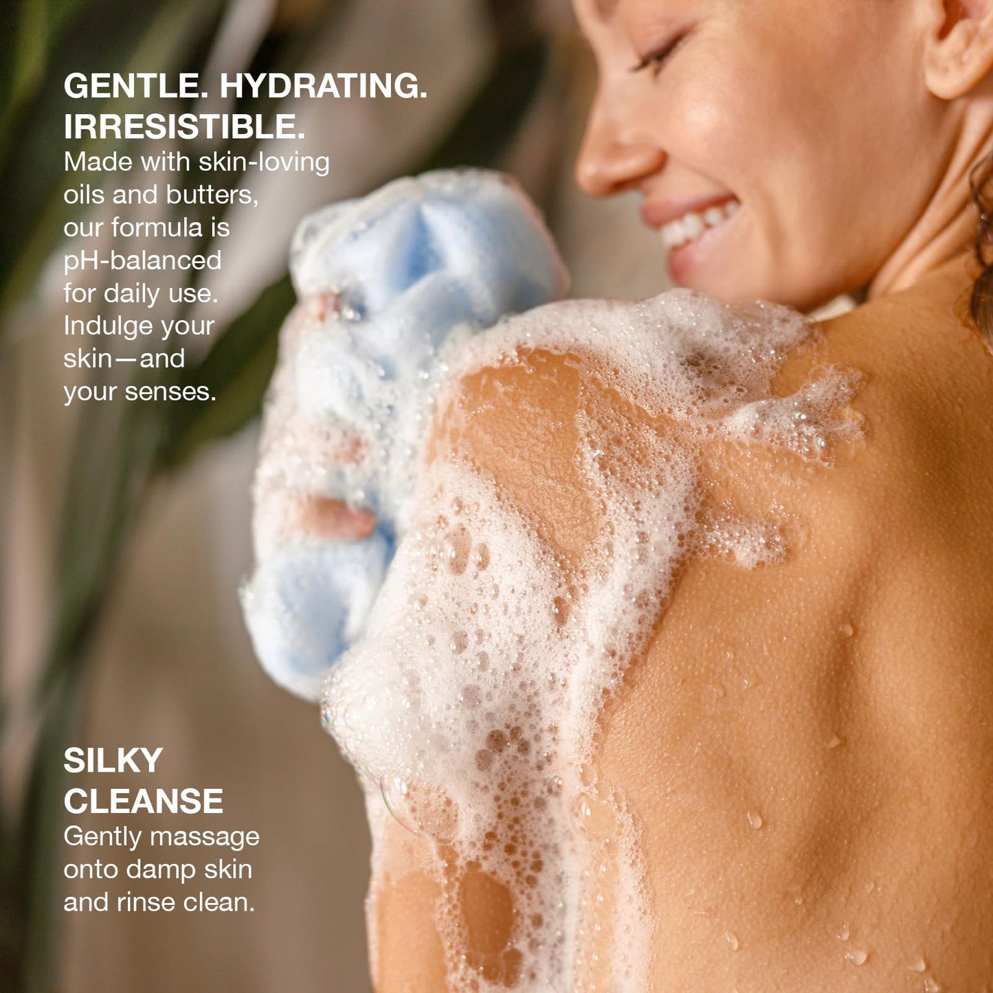 Ginger Lily Farms Botanicals Shea Indulgence Deep Hydration Body Wash, 100% Vegan & Cruelty-Free, Vanilla Sugar Bliss Scent, 1 Gallon (128 fl oz) Refill