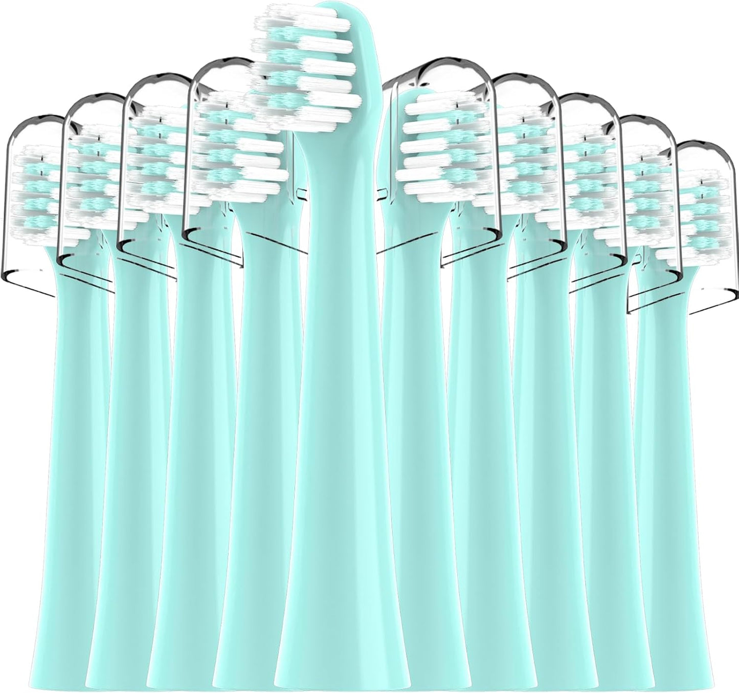 Replacement Toothbrush Heads for Colgate Hum - 10 Pack Compatible Brush Heads for Smart Electric Toothbrush