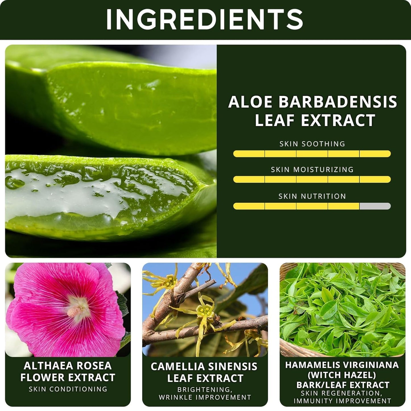 Neclar 98% Pure Aloe Vera Gel for Sunburn Relief - Big 16.9 oz / 500ml - Korean After Sun Care lotion For Face, Skin and Hair - Sun Burn Moisturizer Cream (16.9 Fl oz)
