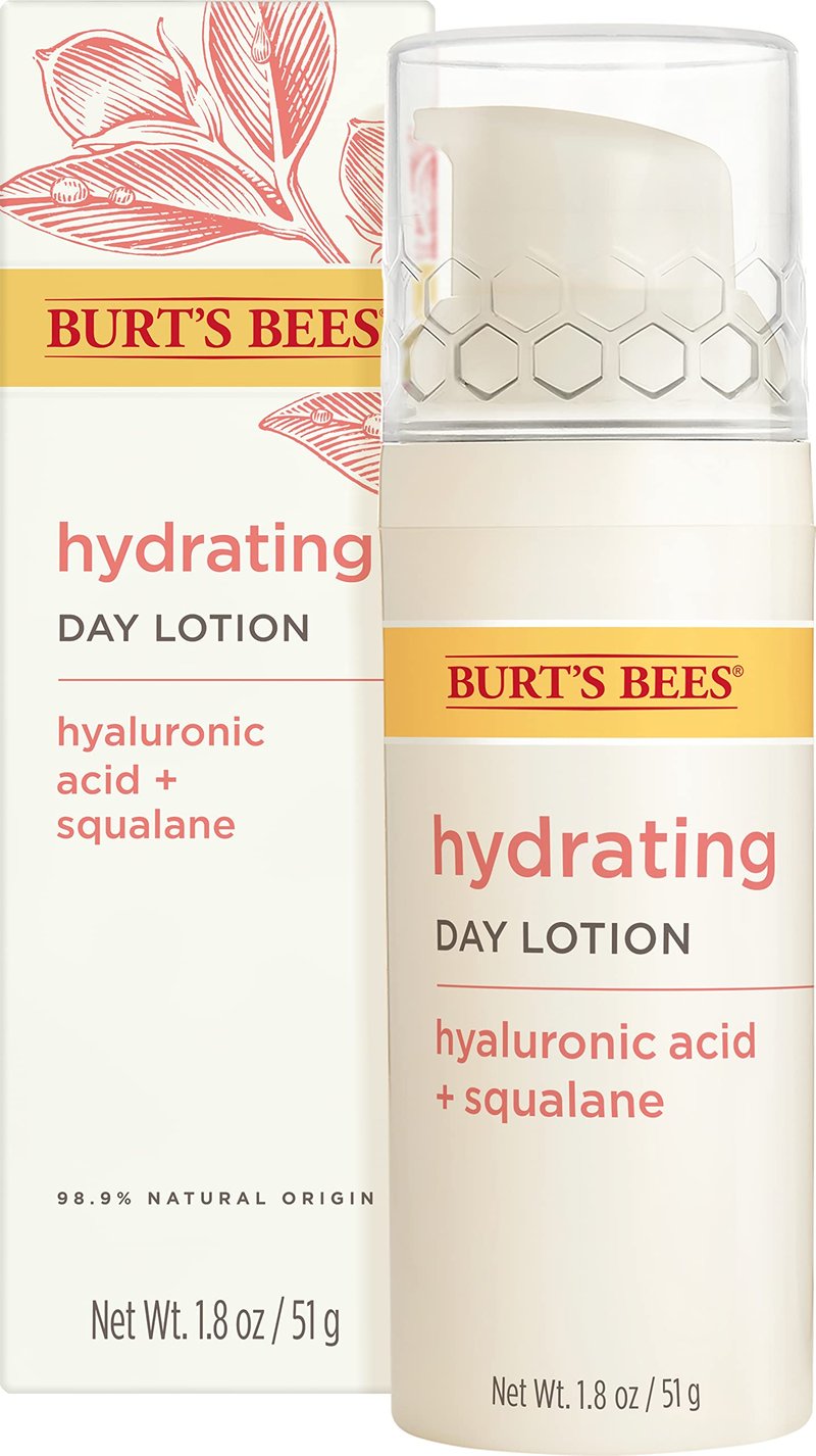 Burt's Bees Truly Glowing Day Lotion for Dry Skin, 1.8 Fluid Ounces