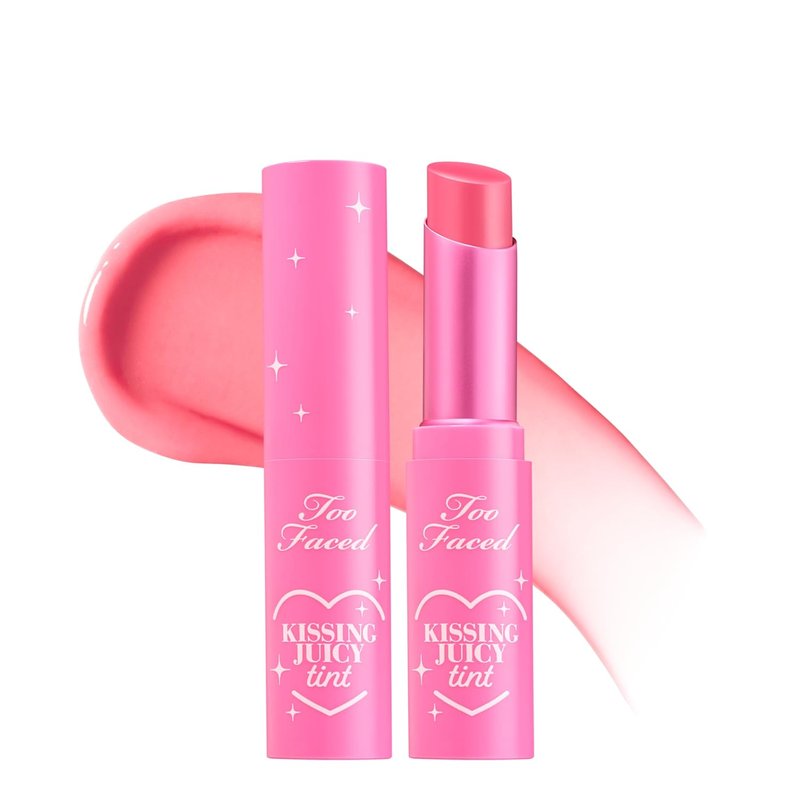 Too Faced Kissing Juicy Tint Lip Balm - Hydrating Long-Lasting Color & Shine | 0.10 Ounce